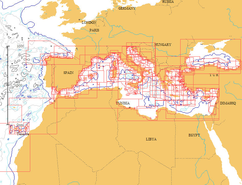 Mediterranean/Adriatic/North African coast