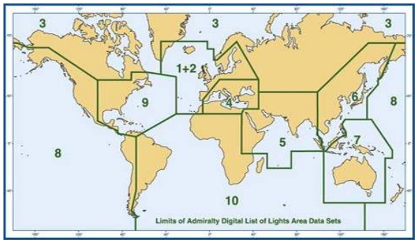 Admirality Digital List of Lights
