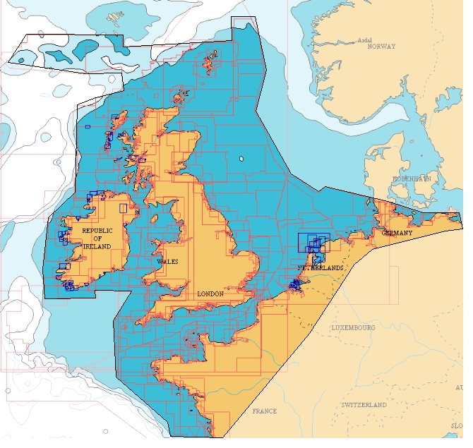 France, Royaume-Uni, Irlande, Belgique, Pays-Bas, Allemagne